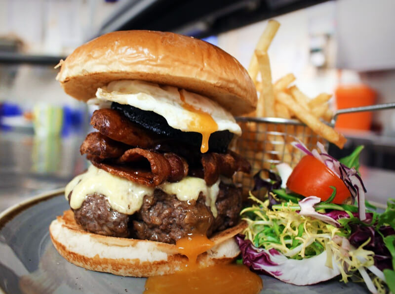 Wednesday night … IS burger night