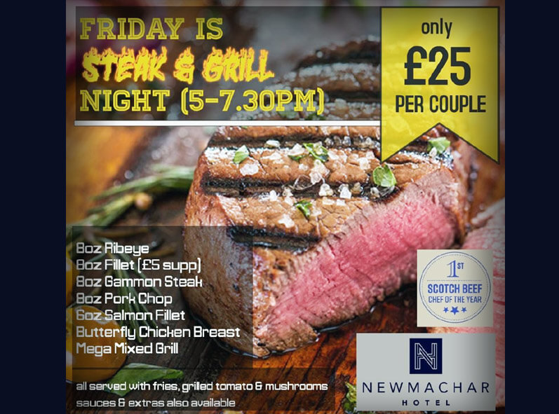 Friday IS steak and grill night